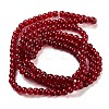 Crackle Glass Beads Strands CCG-Q001-4mm-18-4