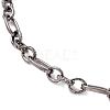 Iron Figaro Chain Necklace Making MAK-J004-24B-2