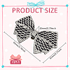 2Pcs Cloth with Rhinestone Shoe Buckle Clips FIND-FH0008-78B-2
