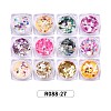 12 Colors Mix Hexagon Star Butterfly Maple Leaf Festival Chunky Sequins Set MRMJ-R088-27-2