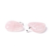 Natural Rose Quartz Pendants X-G-G956-B53-FF-3