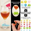 2 Sets 2 Style Silicone Goblet Charm Set DIY-OC0009-96-2