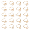 20Pcs Adjustable Brass Finger Ring Findings DIY-CA0005-62-1