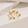 Elegant Stainless Steel Snowflake Stud Earring Sets BX1119-1-5