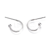 Non-Tarnish 304 Stainless Steel Earring Hooks STAS-K211-01P-2