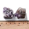 Natural Amethyst Carved Healing House Figurines DJEW-P015-01A-3