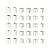 30Pcs 3 Styles 925 Sterling Silver Beads FIND-PH0023-40-7