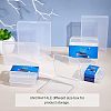 201 Stainless Steel Rectangle Stamping Blank Tag Pendants STAS-UN0016-12RG-6