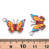 Printed Alloy Pendants PALLOY-R111-14F-3