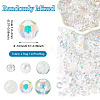 Transparent & Opaque Acrylic Bead OACR-TAC0002-08E-5