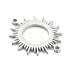 304 Stainless Steel Hollow Connector Charms STAS-P332-12P-2
