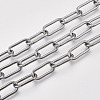 Unwelded Iron Paperclip Chains CH-S125-01B-B-1