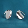 925 Sterling Silver Stud Earrings EJEW-BB60060-1