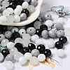 Glass Beads LS-EGLA-A034-SM8mm-48-4