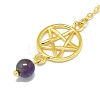 Round Resin Dowsing Pendulum Big Pendants G-C117-01G-10-3