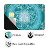 Rectangle PVC Plastic Waterproof Card Stickers DIY-WH0432-105-3