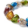 Handmade Lampwork Beads Strands LAMP-D015-09F-3