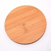 Bamboo Round Plant Saucer AJEW-WH0188-45F-2