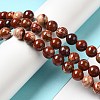 Natural Red Snakeskin Jasper Beads Strands G-H298-A02-03-2