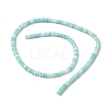 Ombre Effect Dyed Glass Beads Strands GLAA-C043-01J-2