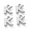 Tarnish Resistant 304 Stainless Steel Pendants STAS-A045-10P-1
