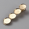 Iron Alligator Hair Clips Findings PHAR-WH0019-02A-KCG-1