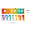 Paper Hanging Banner Classroom Decoration AJEW-WH0340-001-2