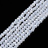 Electroplate Glass Beads Strands EGLA-A044-J1mm-B06-1