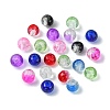 12 Colors Transparent Baking Painted Crackle Glass Beads CCG-FS0001-02A-2