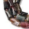 Natural Multicolor Tourmaline Beads Strands G-D110-H02-01-4