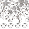 100Pcs Tibetan Style Alloy Charms FIND-SC0006-36-1