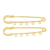 Iron Safety Pins Brooch Findings RN-CBAB9AC-03G-1