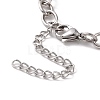 304 Stainless Steel Cable Chain Bracelet for Men Women BJEW-E031-01P-05-3