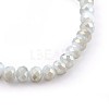 Electroplate Glass Beads Stretch Bracelets BJEW-JB04021-3