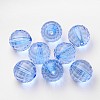 Transparent Acrylic Beads PL544Y-9-1