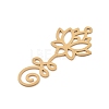 201 Stainless Steel Big Pendants STAS-Z109-05G-2