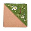 4Pcs Letter Personalized Hand Embroidered Corner Bookmarks JX587I-2