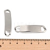 201 Stainless Steel Connector Charms STAS-K265-02C-P-3