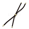 3MM Adjustable Round Nylon Braided Cord Bracelet Making FB-CBAA152-04G-39-2