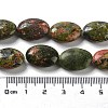 Natural Unakite Beads Strands G-L164-A-33-5