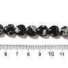 Natural Snowflake Obsidian Beads Strands X-G-R190-10mm-51-5