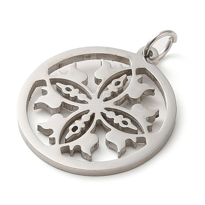 Non-Tarnish 304 Stainless Steel Pendants STAS-C086-05K-P-1