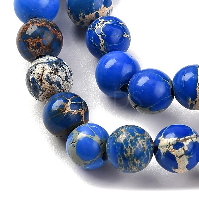 Dyed Natural Regalite/Imperial Jasper/Sea Sediment Jasper Beads Strands G-B124-C02-01-1