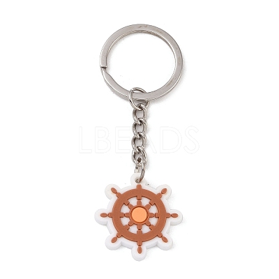 Cartoon PVC Pendant Keychain KEYC-U001-01B-1