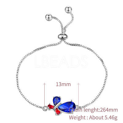 Eco-Friendly Electroplate Brass Slider Bracelets BJEW-EE0005-10P-1