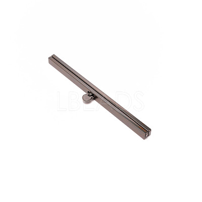 Alloy Purse Bag Wallet Straight Edging Strip FIND-WH0090-71B-1