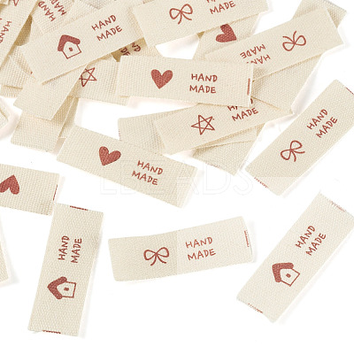 Polyester Clothing Label DIY-TA0015-56B-1
