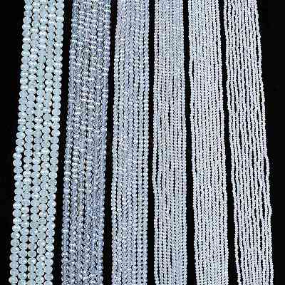 Electroplate Glass Beads Strands EGLA-A044-J4mm-A06-1