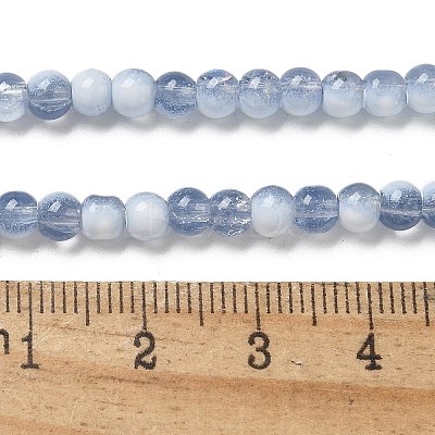 Crackle Glass Beads Strands GLAA-U001-4mm-14-1