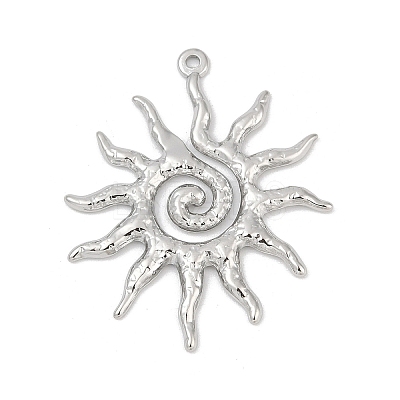 304 Stainless Steel Pendants STAS-D366-01C-P-1